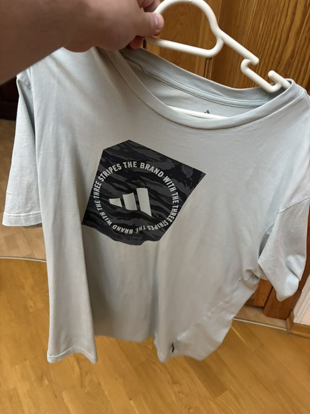 Futbolka, Adidas, XL, rəng - Göy — Şəxsi əşyalar, Bakı
