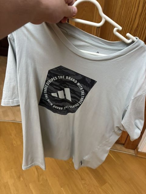 Futbolka, Adidas, XL, rəng - Göy — Bakı
