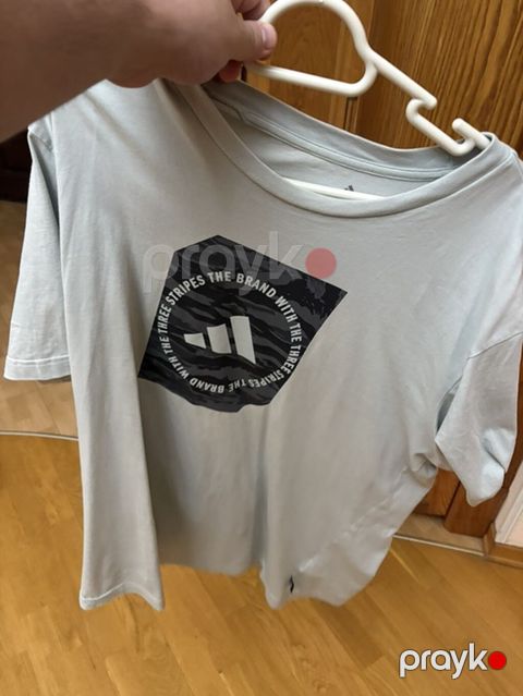 Futbolka, Adidas, XL, rəng - Göy — Bakı