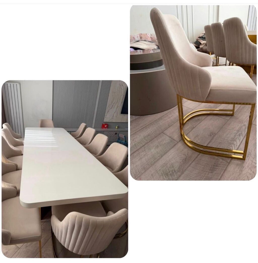 Qonaq otağı üçün, İşlənmiş, 12 stul — Mebel, Bakı