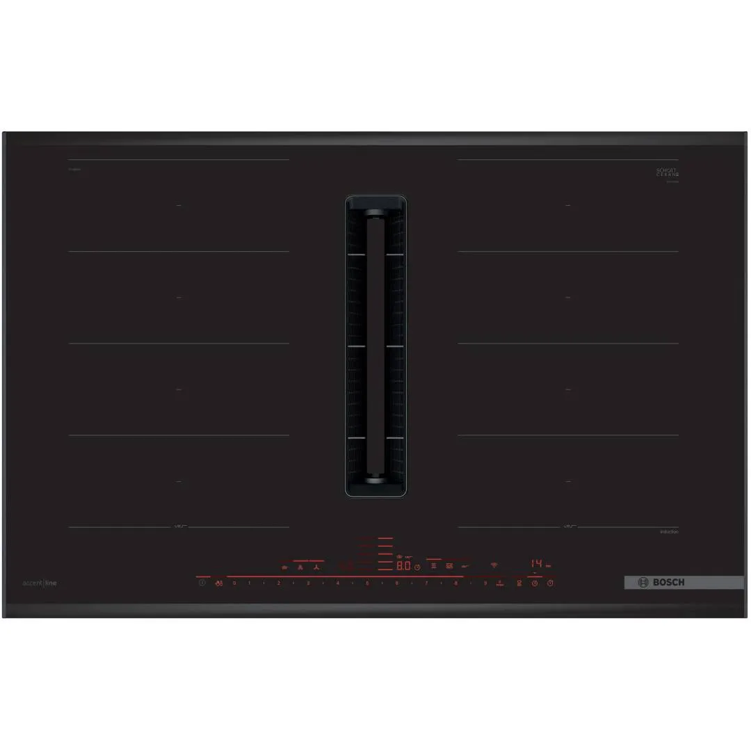 İnduksiyalı havalandırmalı bişirmə paneli Bosch PXX895D66E - Series 8 — Bakı