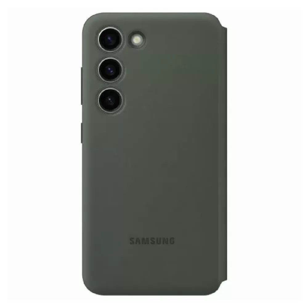 Qoruyucu örtük Samsung S23 Smart View Wallet Khaki EF-ZS911CGEGRU — Çexollər, Bakı (4)