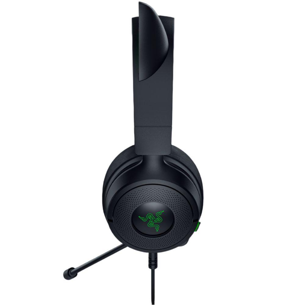 Qulaqlıq Razer Kraken Kitty V3 X RZ04-05350200-R3M1 Black — Simli qulaqlıqlar, Bakı (2)