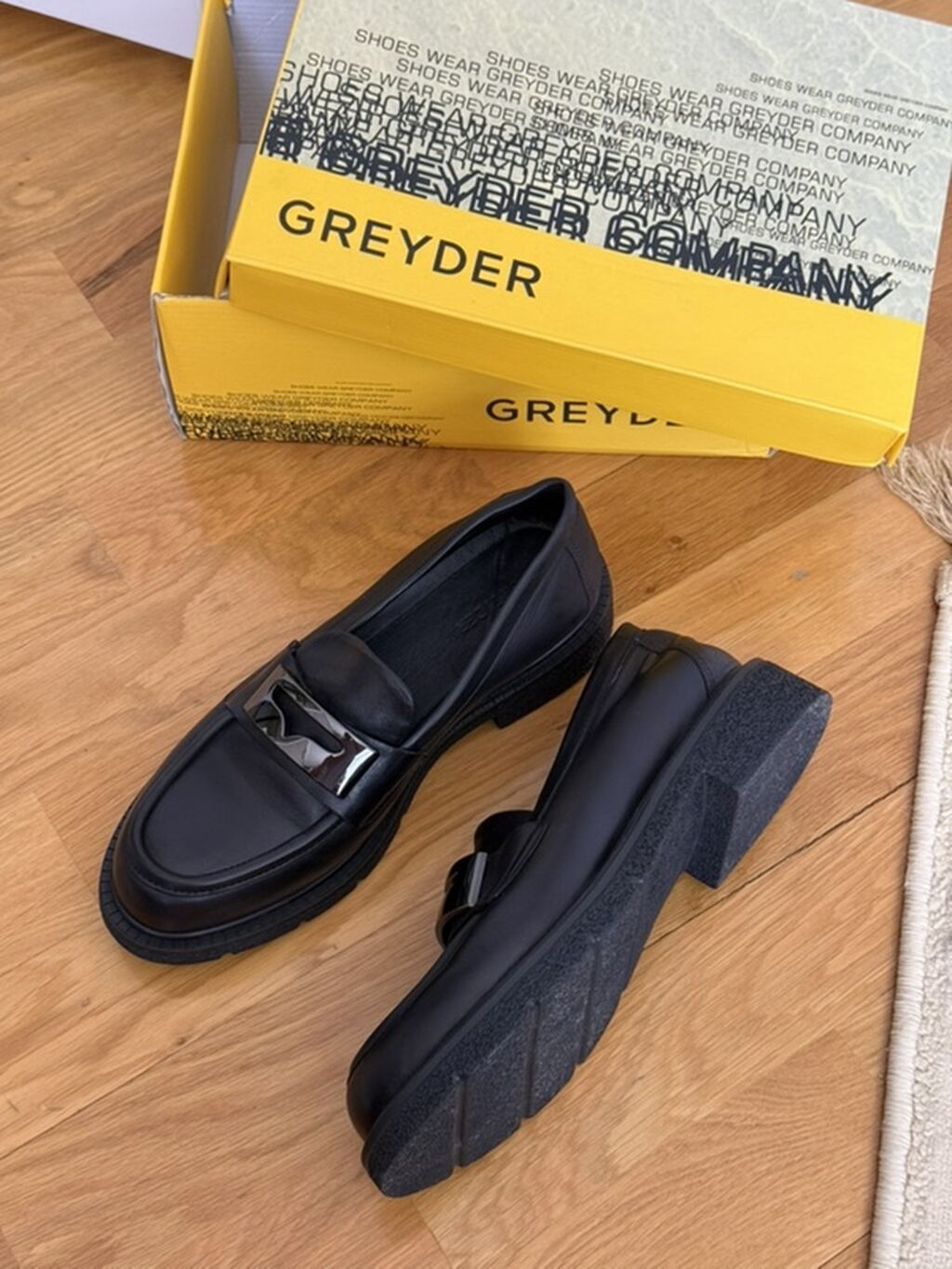 Greyder qadın loaferləri (1 dəfə geyinilib) - Model: klassik penny — Şəxsi əşyalar, Bakı (3)
