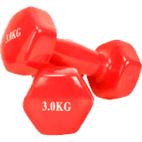 Qantel dəsti Aspo 3×3 kq 530884 — Гантели, штанги, блины