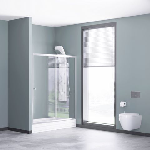 Düzbucaqlı duşaltlıq üstü duş kabin Kabinex KL 720 120×180 sm — Bakı