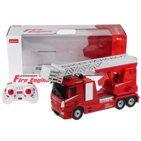 Oyuncaq avtomobil Rastar 1:24 Mercedes-Benz Antos Fire Engine 6930751314917 — Bakı