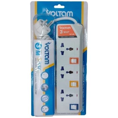 Uzadıcı Voltam 3 m VP-29 3 Way Universal Type Power Strip — Bakı