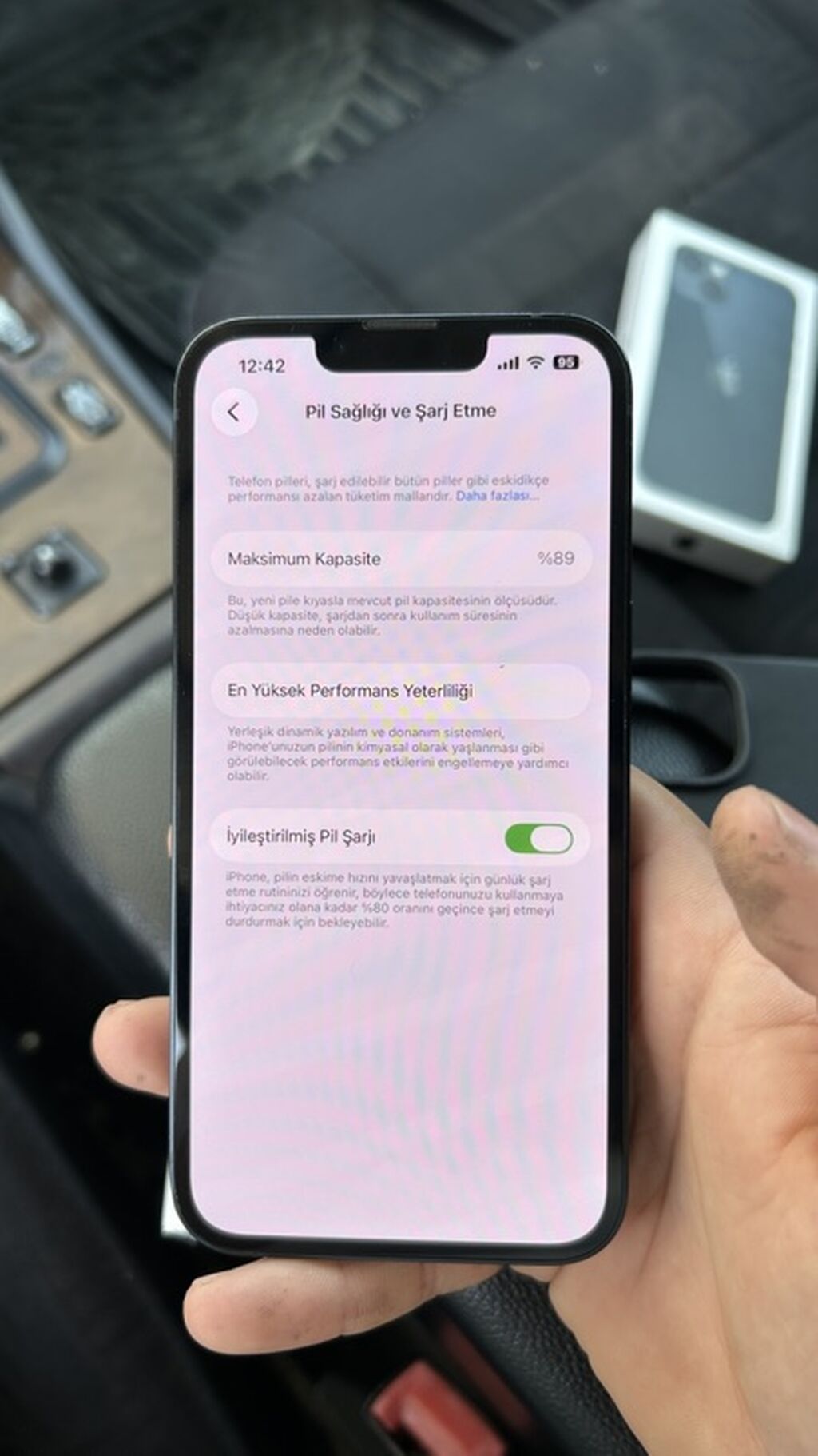 IPhone 13, Midnight, Face ID — Apple iPhone, Xaçmaz (4)