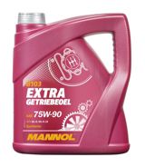 Sürətlər qutusu üçün yağ Mannol Extra Getriebeoel SAE 75W-90 4 lt — Transmissiya yağları