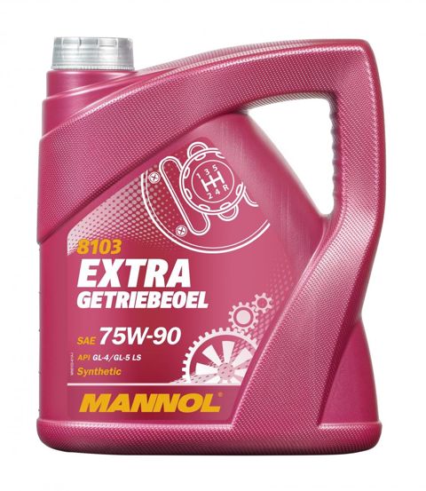 Sürətlər qutusu üçün yağ Mannol Extra Getriebeoel SAE 75W-90 4 lt — Bakı