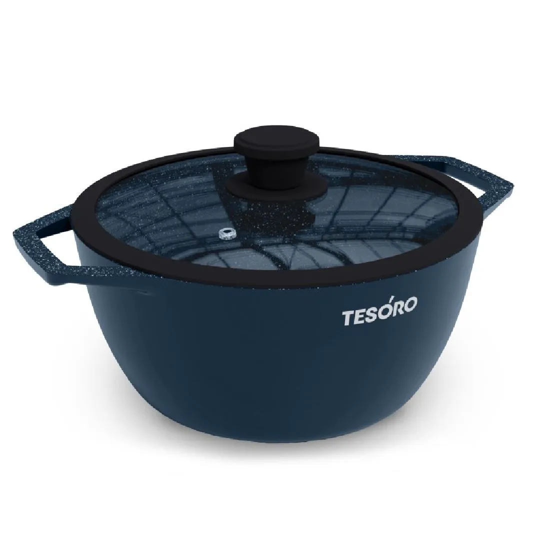 Qazan NMP Tesoro Florence 3L Blue (4630055759910) — Bakı