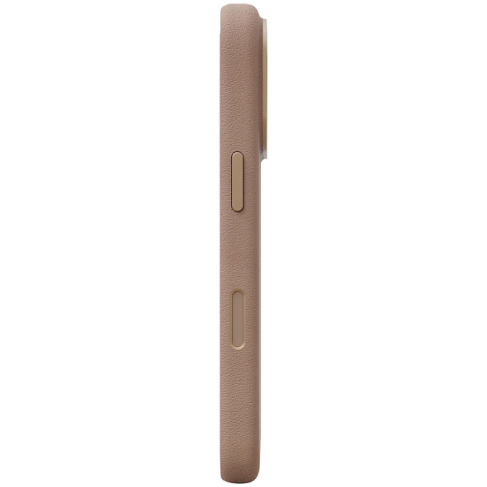 Qoruyucu örtük Magssory iPhone 17 Pro Eco-Leather CLT044 Latte — Çexollər, Bakı (3)