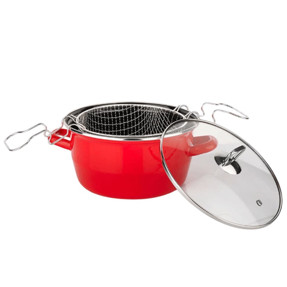 Qazan Schafer Fry Qırmızı 8699131666579 — Bişirmə qabları, Bakı (3)