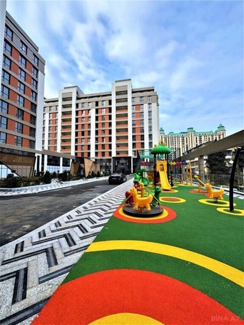 3-otaqlı yeni tikili, Nizami m., 111 m² — Bakı