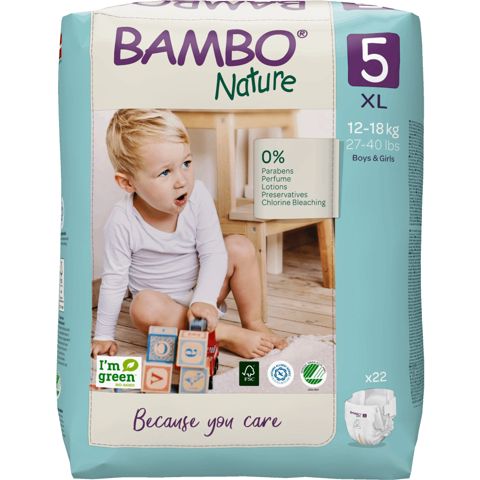 Uşaq bezləri Bambo Nature 5 22 ədəd 100001925511 — Bakı