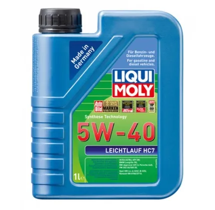 Avtomobil mühərrik yağı Liqui Moly Leichtlauf HC7 5W-40 1L (1346/2308) — Bakı