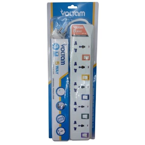 Uzadıcı Voltam 3 m VP-32 4 Way Universal Type Power Strip — Bakı