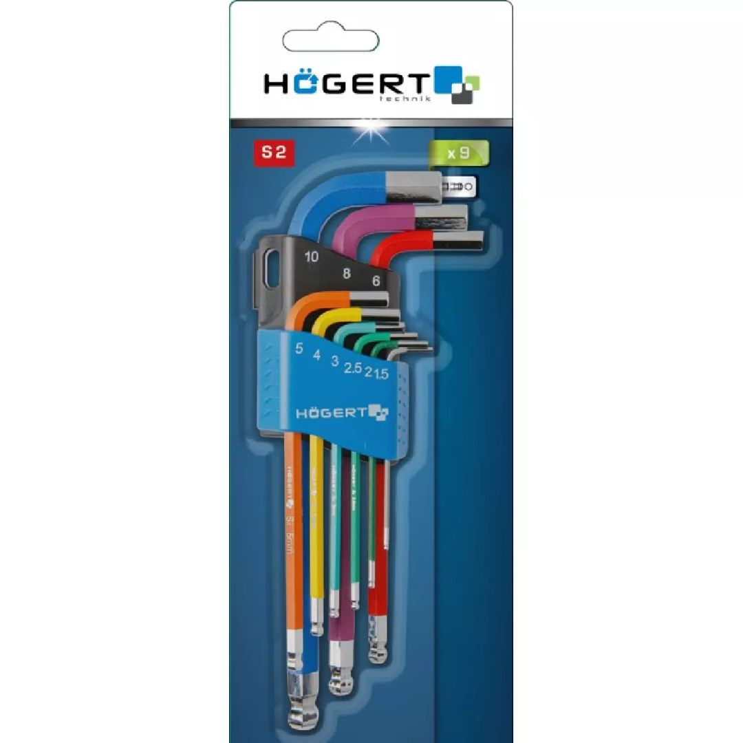Açar dəsti Hogert HT1W806 9 ədəd — Açarlar, Bakı (2)