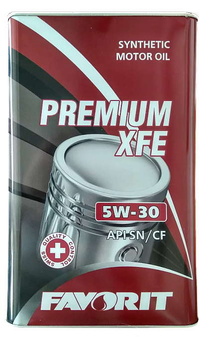 Mühərrik yağı Favorit Premium XFE SAE 5W-30 4L Metal — Bakı