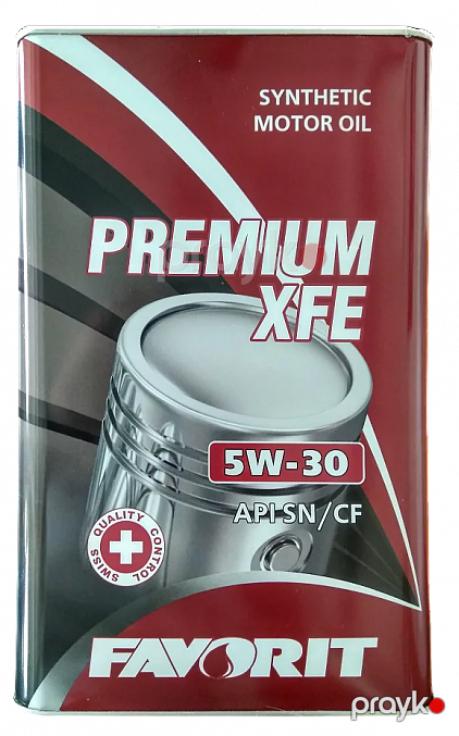 Mühərrik yağı Favorit Premium XFE SAE 5W-30 4L Metal — Bakı