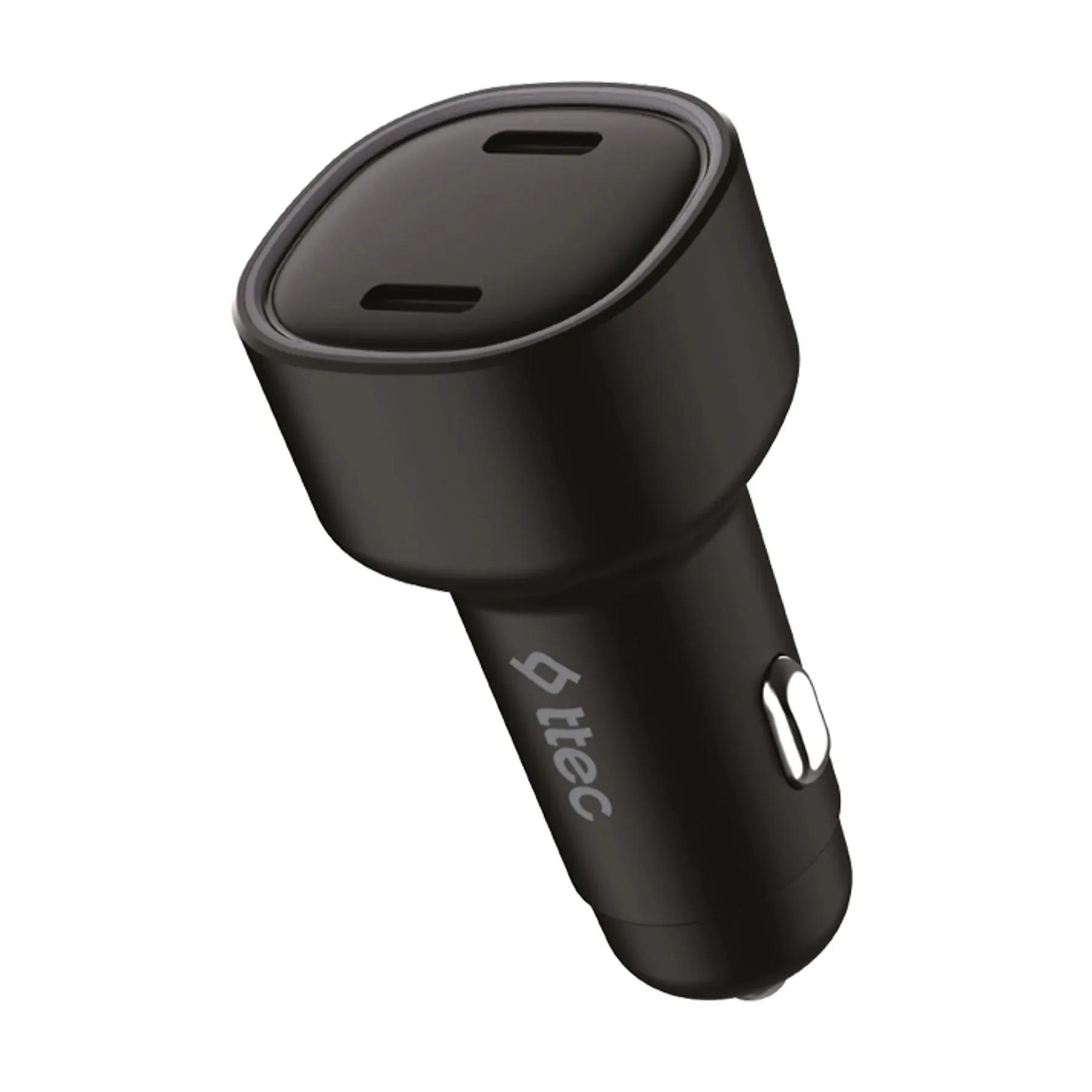 Avtomobil enerji toplama cihazı Ttec SmartCharger Duo PD 60W In Car Fast Charger Usb-c+usb-c 2CKP03S — Bakı