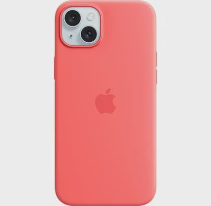 Çexol Apple iPhone 15 Plus Silicone Case with MagSafe Guava (MT163ZM/A) — Çexollər, Bakı