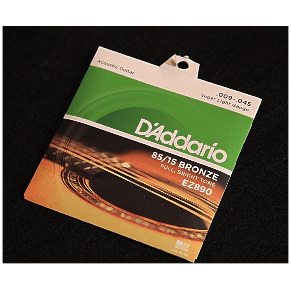 D-Addario EZ890 85/15 Bronze 9-45 Super Light — Musiqiə alətləri, Bakı (3)