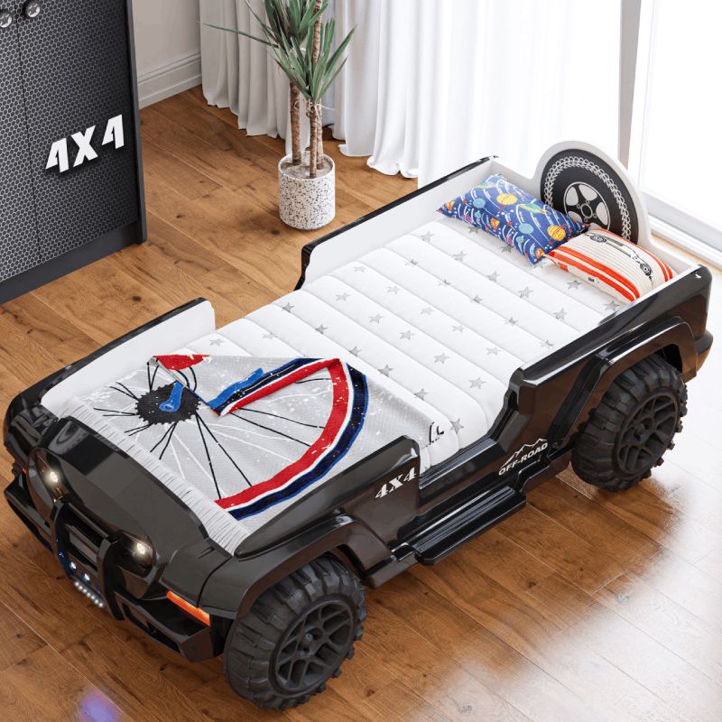 Çarpayı Musvenus Jeep Qara (Maşın) — Mebel, Bakı (3)