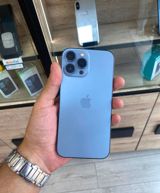 IPhone 13 Pro Max, 128 GB, Sierra Blue, Zəmanət, Simsiz şarj, Face ID — Apple iPhone