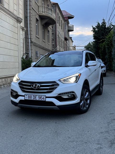 Hyundai Santa Fe, 2.0 L, 2017 il, 194 000 km — Bakı