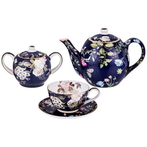 Çay dəsti Lefard Kobalt 6 nəfərlik 14 parça 300 ml (86-2486) — Столовая посуда