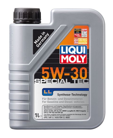 Mühərrik yağı Liqui Moly Special Tec LL 5W030 1 lt — Bakı