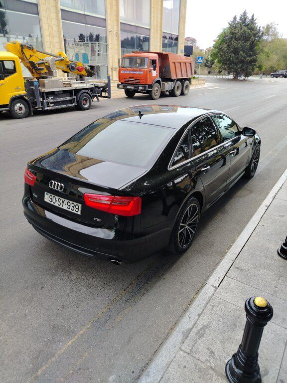 Audi A6, 2.8 L, 2014 il, 218 000 km — Avtomobillər, Bakı (5)