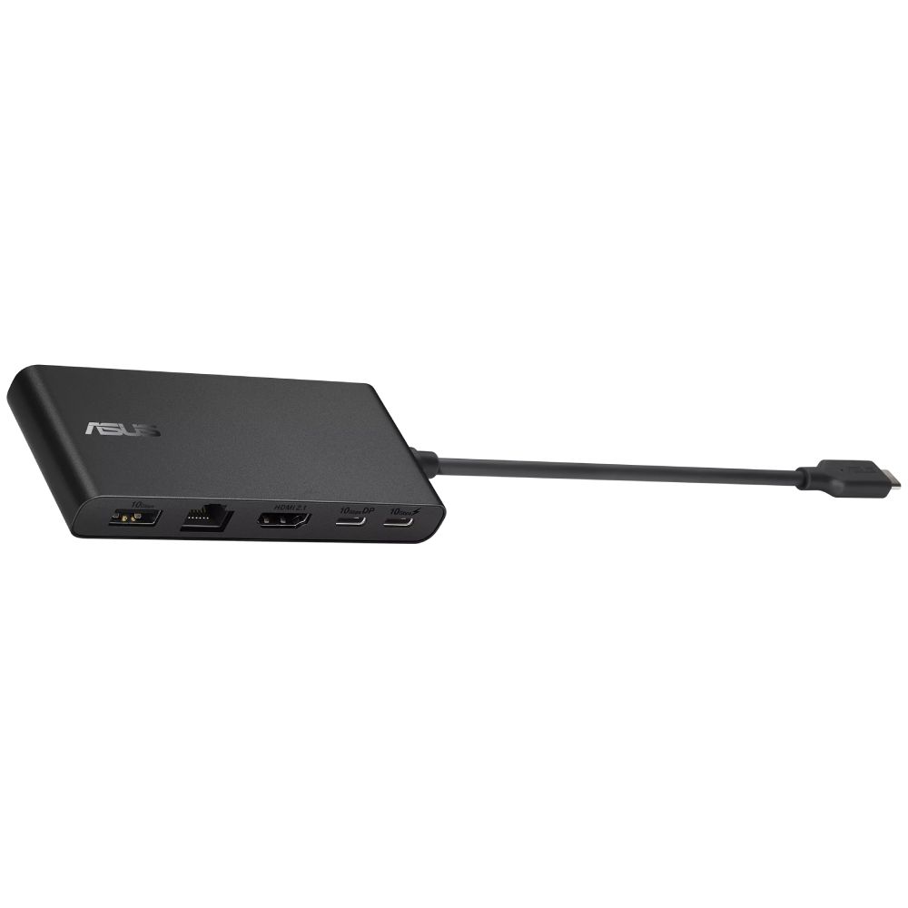 USB Hub Asus DC201 4K USB Type-C 90XB094N-BDS000 Black — Kompüterlər və noutbuklar, Bakı (3)