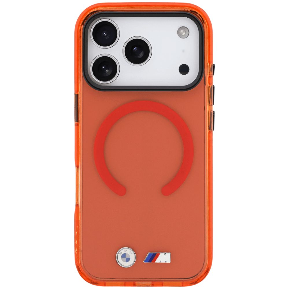 Qoruyucu örtük BMW iPhone 17 Pro Max W/MagSafe BMHMP17X25HSMLKO Orange — Çexollər, Bakı (2)