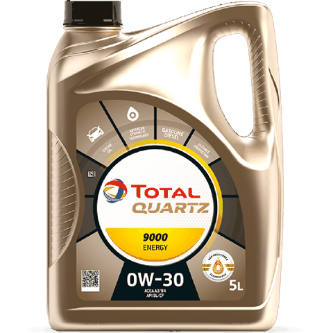 Mühərrik yağı Total Quartz 9000 Energy 0W-30 5 L — Bakı