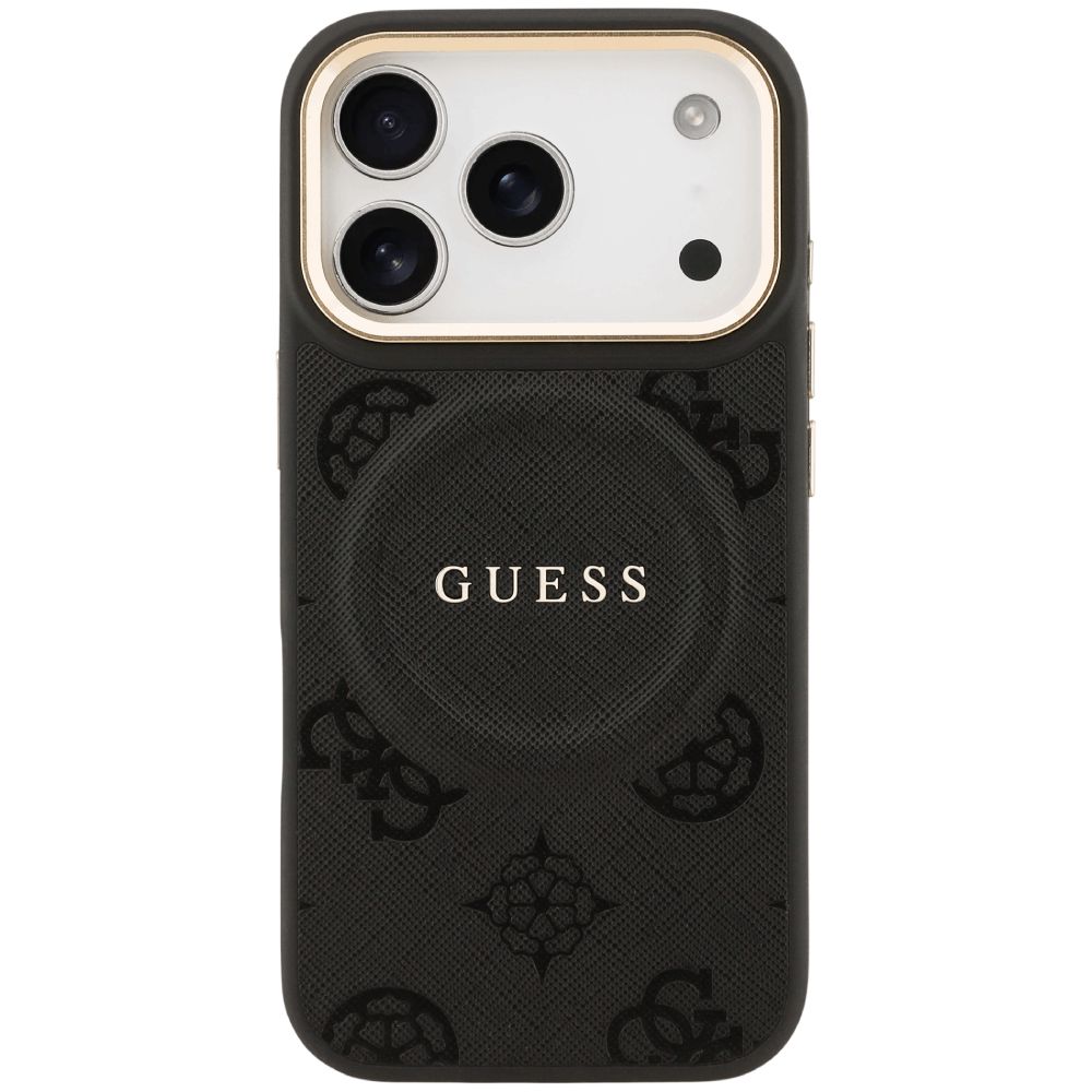 Qoruyucu örtük Guess iPhone 17 Pro GUHMP17LPSAMSECK Black — Çexollər, Bakı (2)