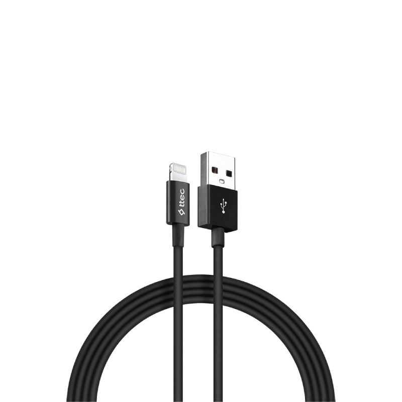 Naqil Ttec USB Type-A to Lightning 1.2 m 2DKM01S Black — Mallar, Bakı (2)