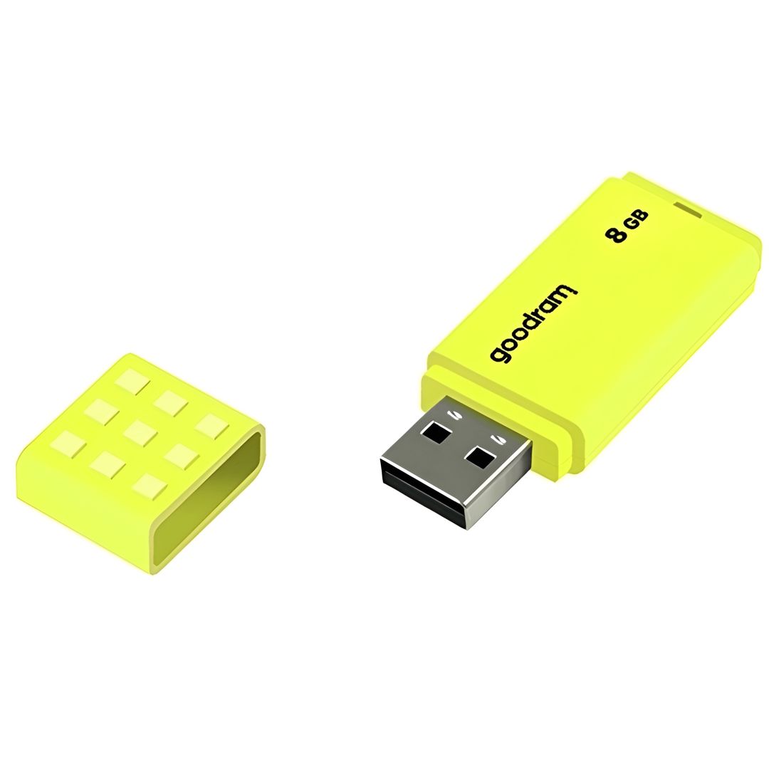 Fleş kart Goodram 8 GB USB 2.0 Yellow UME2 5908267935644 — USB fləş yaddaş, Bakı (2)