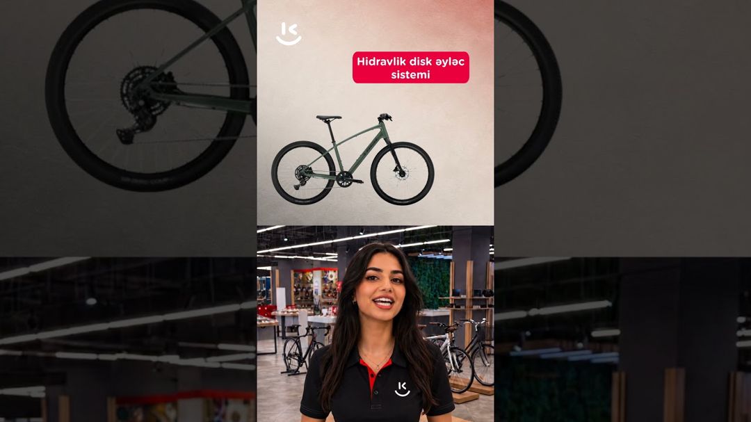 Velosiped Trek Dual Sport 2 Gen 5 V2 S Red — Velosipedlər, Bakı (2)