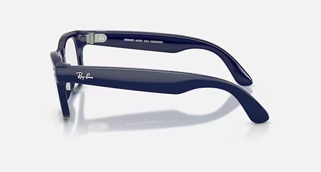 Ray-Ban Meta Wayfarer Gen 2 - Shiny Cosmic Blue / Transitions Sapphire — Elektronika, Bakı (5)