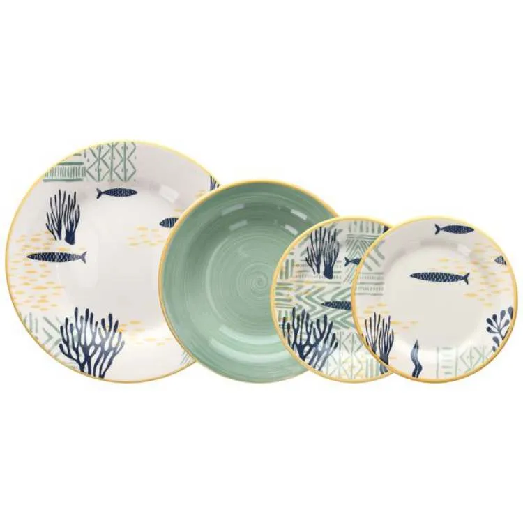 Yemək dəsti Tognana Vela 18 parça Multicolor 6 nəfərlik (VEG70186015) — Bakı