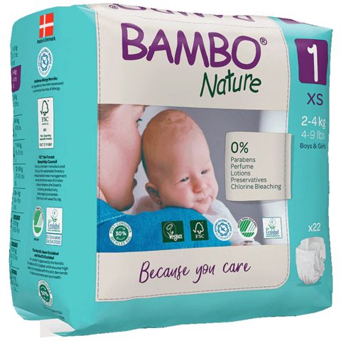 Uşaq bezləri Bambo Nature 1 22 ədəd 1000019251 — Bakı