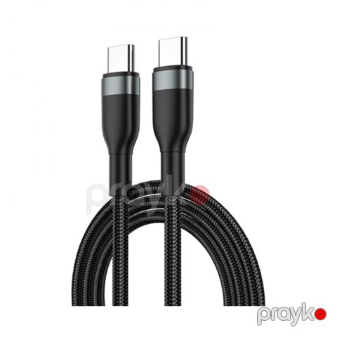 Wiwu Concise 100W Type-C To Type-C Charging Cable (Wi-C017) — Bakı