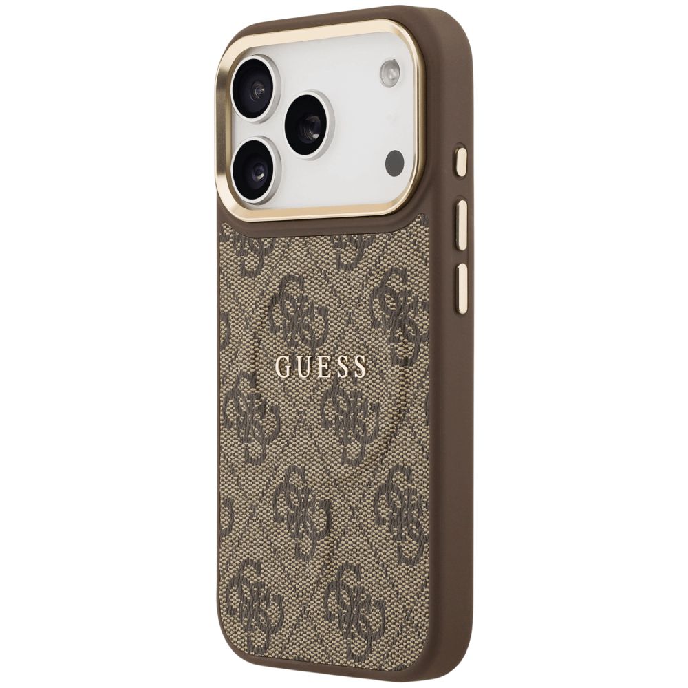 Qoruyucu örtük Guess iPhone 17 Pro W/MagSafe GUHMP17LP4MSEGCW Brown — Çexollər, Bakı (3)