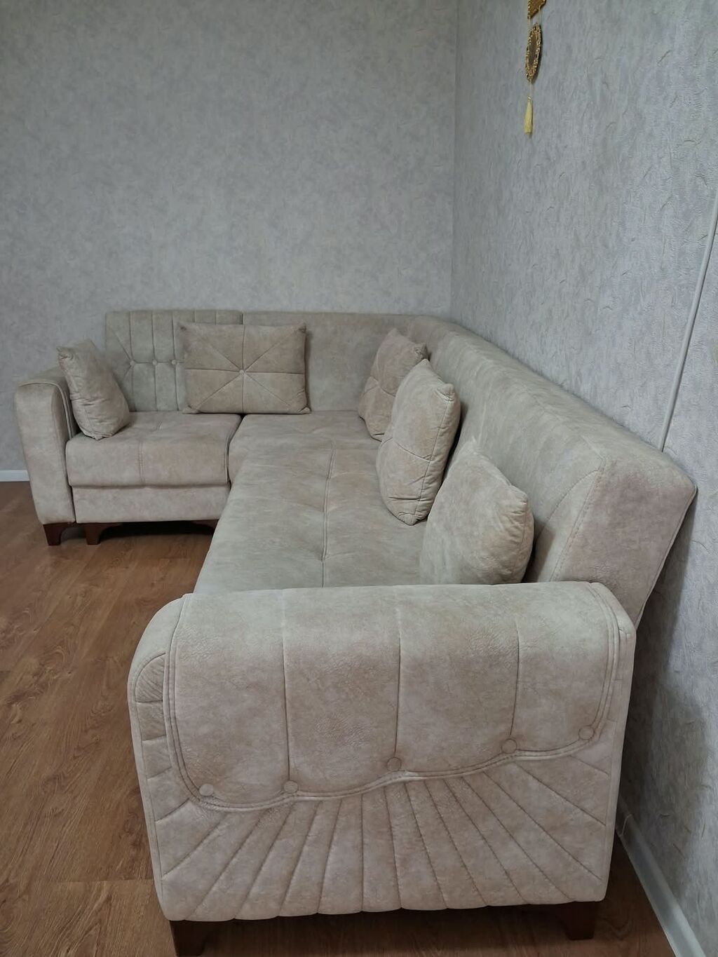 İşlənmiş, Künc divan, Divan, Bazalı, Açılan — Mebel, Bakı (2)