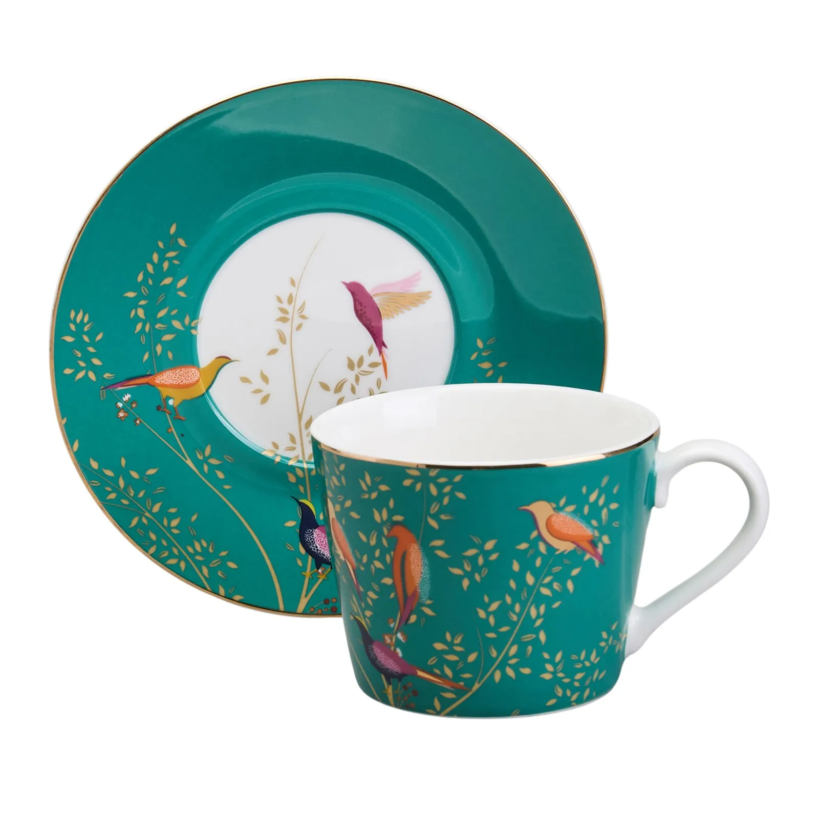 Çay dəsti Lefard Golden Birds, farfor, 1 nəfərlik 2 parça, 220 ml (419-125) — Dining tableware