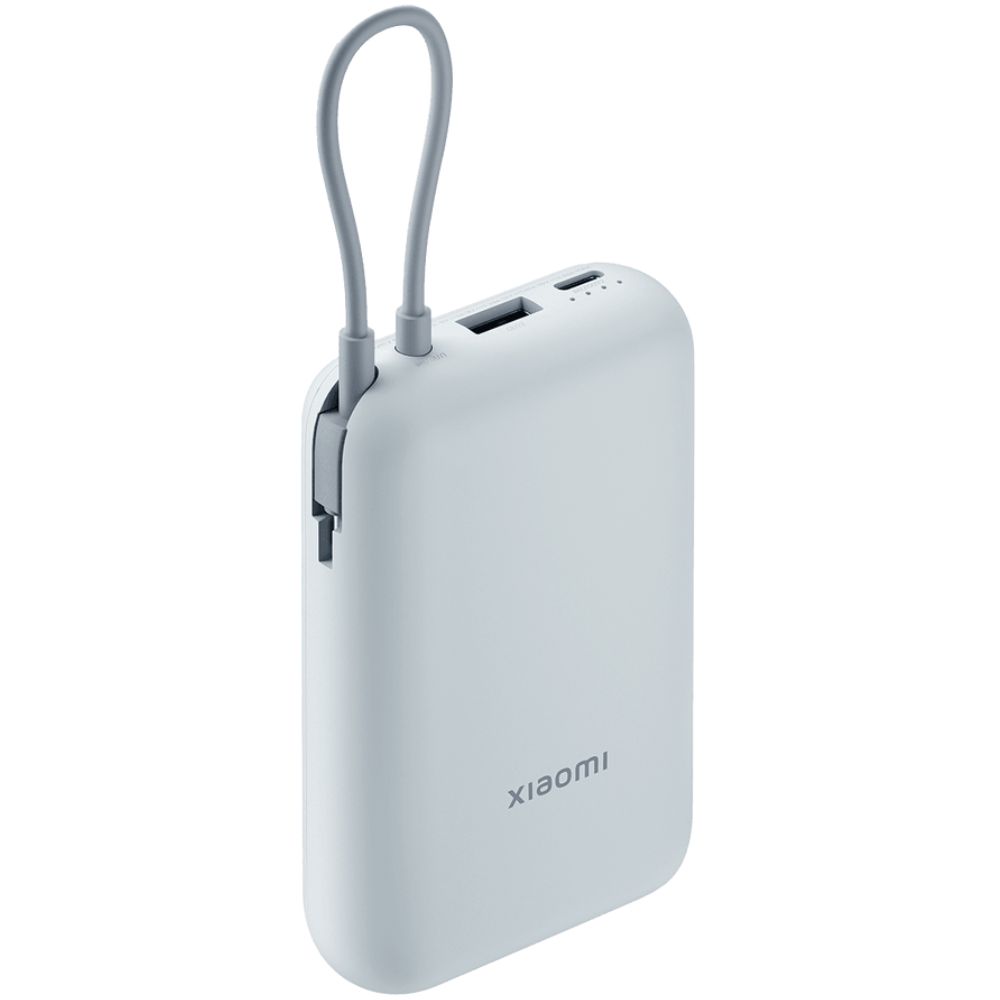 Power Bank Xiaomi 10000 mAh Integrated Cable Ice Blue P15ZM / BHR9073GL — Powerbank-lər, Bakı (2)