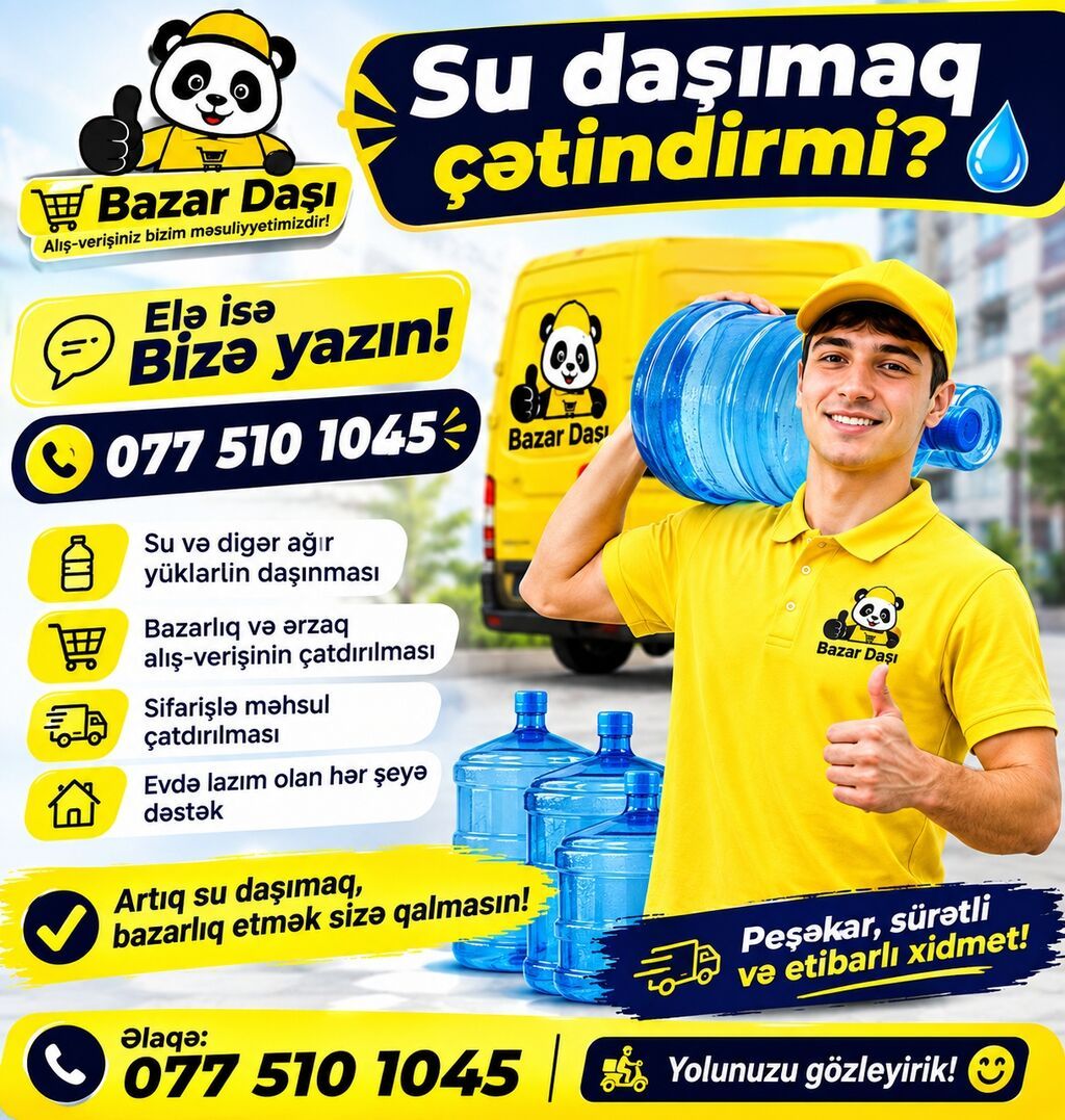 AirBall Panda – sürətli, etibarlı və rahat daşınma xidməti Xidmətlər — Xidmətlər, Bakı (3)
